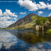 Buy canvas prints of Tryfan Mountain Snowdonia Wales by Adrian Evans