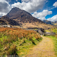 Buy canvas prints of Tryfan and the Ogwen Valley Wales by Adrian Evans