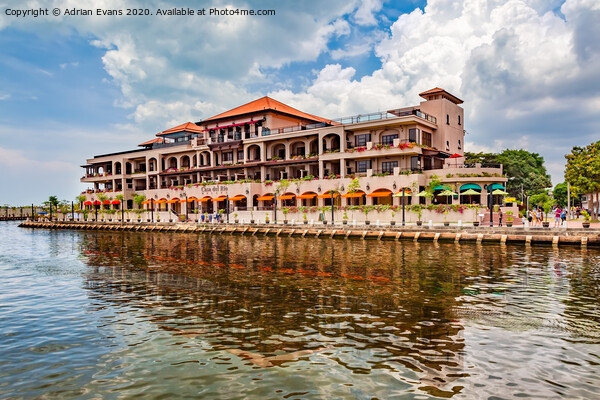 Casa del Rio Hotel Melaka Malaysia Picture Board by Adrian Evans