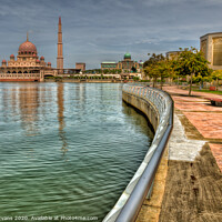 Buy canvas prints of Putra Mosque Malaysia by Adrian Evans