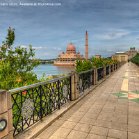 Buy canvas prints of Putra Mosque Malaysia by Adrian Evans