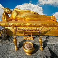 Buy canvas prints of Golden Temple Buddha Thailand by Adrian Evans