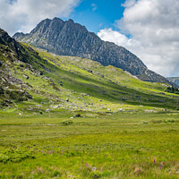 Buy canvas prints of Tryfan Mountain Snowdonia Wales by Adrian Evans