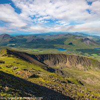Buy canvas prints of Snowdon Moutain View by Adrian Evans