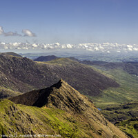 Buy canvas prints of Snowdon Summit Viewpoint by Adrian Evans