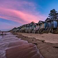 Buy canvas prints of Lingering colours of sunset -Wells-next-the-Sea by Gary Pearson