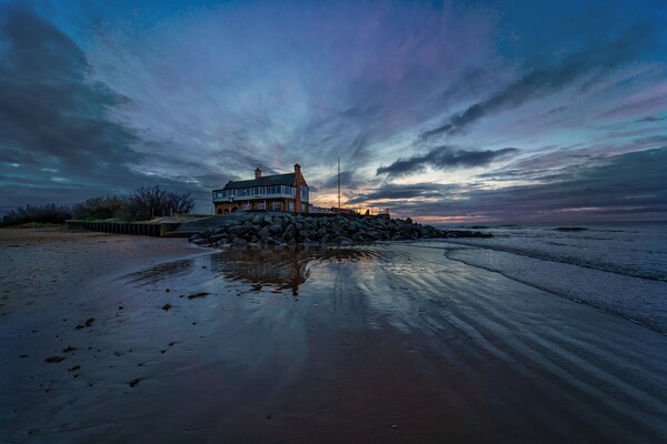 Brancaster beach at sunset  Picture Board by Gary Pearson