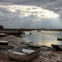Buy canvas prints of Rowing under the God rays by Gary Pearson