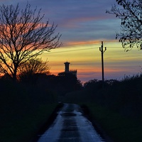 Buy canvas prints of The old Appleton water tower by Gary Pearson