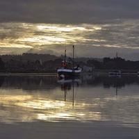 Buy canvas prints of Calm day at Brancaster Staithe by Gary Pearson