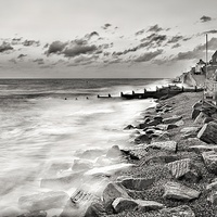 Buy canvas prints of Sheringham sea front by Gary Pearson