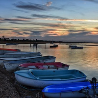 Buy canvas prints of Brancaster Staithe Norfolk by Gary Pearson