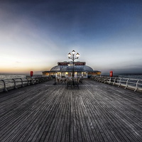 Buy canvas prints of Pavilion Theatre Cromer pier by Gary Pearson