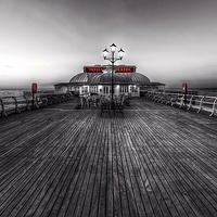 Buy canvas prints of Cromer pier by Gary Pearson