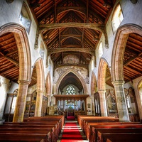 Buy canvas prints of  St Peter Church Wolferton  by Gary Pearson