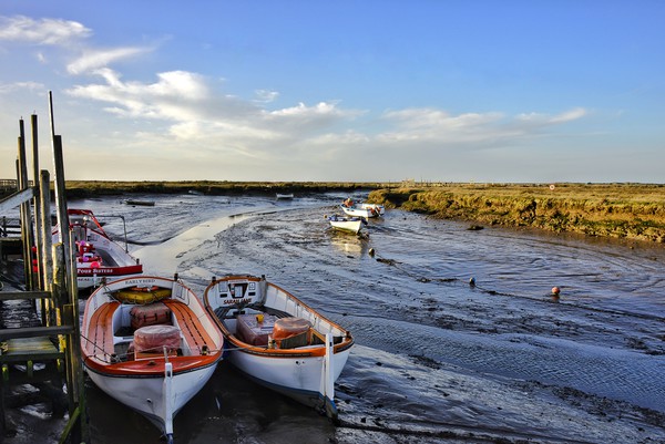 Low tide at Morston     Picture Board by Gary Pearson