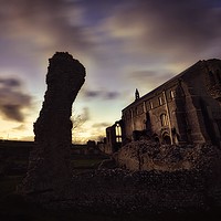 Buy canvas prints of Dusk at the priory by Gary Pearson