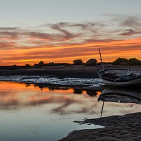 Buy canvas prints of Waiting for the tide - Burnham Overy Staithe by Gary Pearson