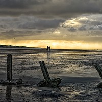 Buy canvas prints of Blowing out the cobwebs - Holme next the Sea  by Gary Pearson