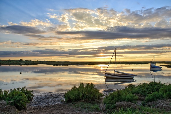 Sunset reflections on the North Norfolk coast (3) Picture Board by Gary Pearson