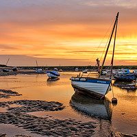 Buy canvas prints of Sunrise at Burnham Overy Staithe by Gary Pearson