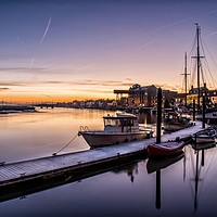 Buy canvas prints of Sunrise at Wells-next-the-Sea  by Gary Pearson