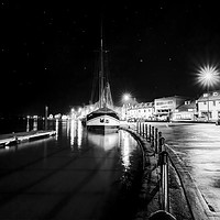 Buy canvas prints of Night time at Wells-next-the-Sea  by Gary Pearson