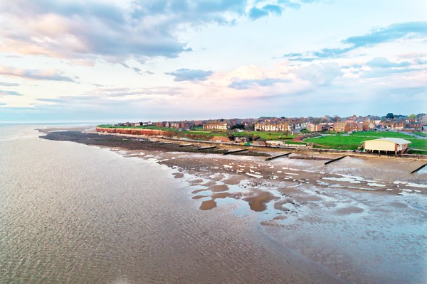 Hunstanton from out at sea Picture Board by Gary Pearson