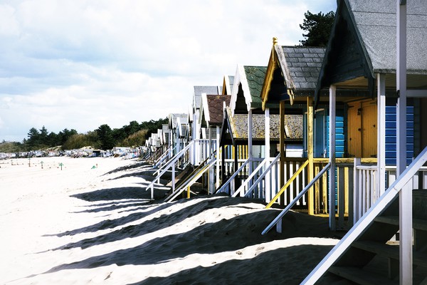 Beach huts - Wells-Next-The-Sea in Norfolk  Picture Board by Gary Pearson