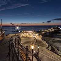 Buy canvas prints of Cromer night photos 2 by Gary Pearson
