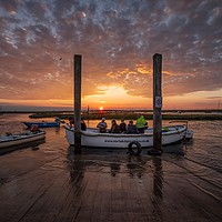 Buy canvas prints of The perfect end to a perfect fishing trip!  by Gary Pearson