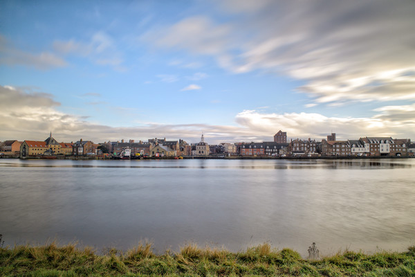 Historical King’s Lynn from across the Ouse Picture Board by Gary Pearson