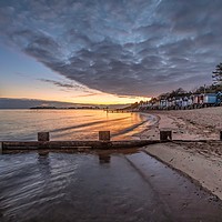 Buy canvas prints of Sunrise over beautiful Wells-next-the-Sea beach in by Gary Pearson