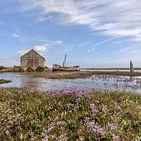 Buy canvas prints of A peaceful Summer day at Thornham in Summer by Gary Pearson