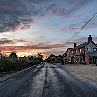 Buy canvas prints of Titchwell at sunrise  by Gary Pearson