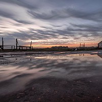 Buy canvas prints of Sunrise reflections by Gary Pearson