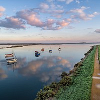 Buy canvas prints of Reflections - Burnham Overy Staithe  by Gary Pearson