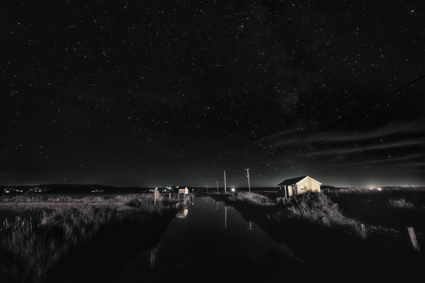 Brancaster under the stars Picture Board by Gary Pearson