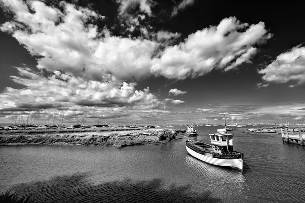 Brancaster Staithe harbour  Picture Board by Gary Pearson
