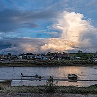 Buy canvas prints of Brancaster Staithe harbour by Gary Pearson