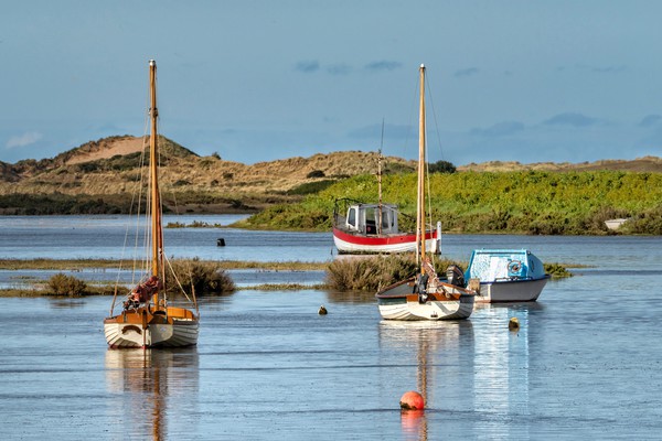 High tide at Burnham Overy Staithe  Canvas Print by Gary Pearson