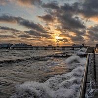 Buy canvas prints of Sunrise at Cromer by Gary Pearson
