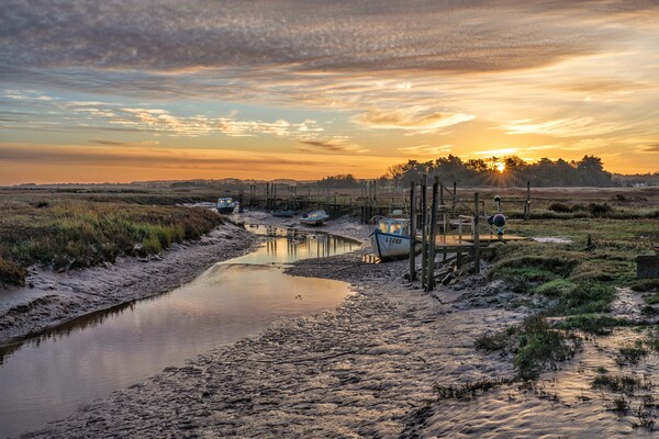 Sunrise at Thornham  Picture Board by Gary Pearson