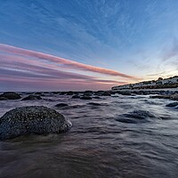 Buy canvas prints of Sunrise at Hunstanton by Gary Pearson