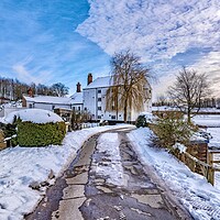 Buy canvas prints of A Wintry day at Bintree mill  by Gary Pearson