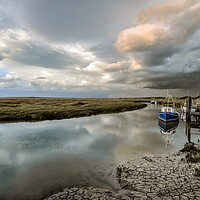 Buy canvas prints of Rain on the way - Thornham in Norfolk  by Gary Pearson