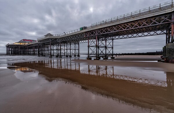 Cromer pier reflections Picture Board by Gary Pearson