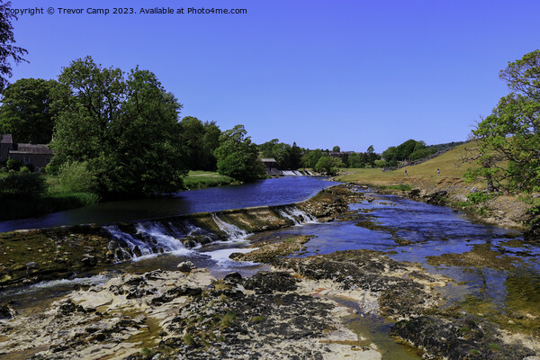 Stunning Wharfedale at Linton Falls Picture Board by Trevor Camp