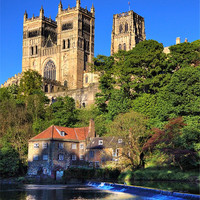 Buy canvas prints of Durham Cathedral - 02 by Trevor Camp
