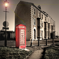 Buy canvas prints of The Old Red Box by Trevor Camp